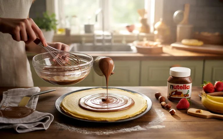 Crêpes alla Nutella