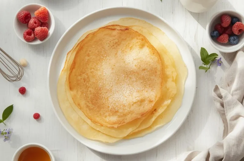 Crêpes Senza Burro per Farciture Dolci o Salate