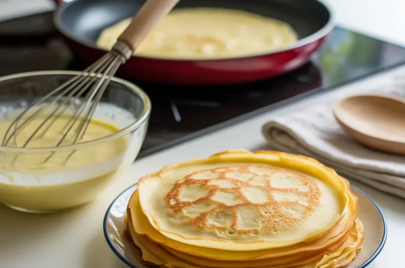 Ricetta delle Crêpes Senza Uova